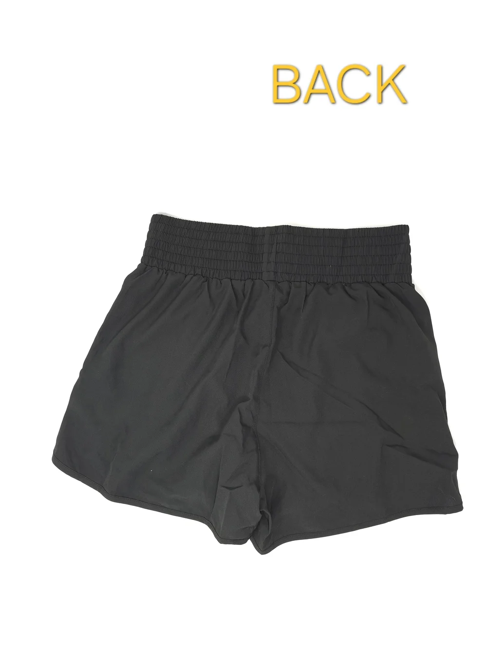 🏷Double Lined Athletic Shorts w/Biker Shorts, Smocked Waist & Zipper Pockets